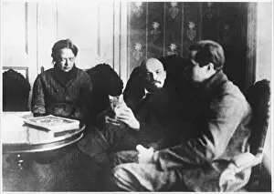 Journalist Gallery: Lenin / Krupskaia / 1920