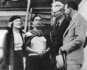 Images Dated 23rd June 2011: Leon Trotsky in Mexico