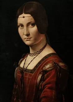 Leonardo Collection: Leonardo da Vinci (1452-1519). Italian polymath. La Belle Fe
