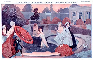 Les Nymphes de Trianon at Versailles, France Les Nymphes de Trianon at Versailles, France