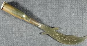Images Dated 11th July 2007: Letter opener Engraved Verdun 1918