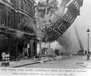 LFB and the Blitz - Queen Victoria Street LFB and the Blitz - Queen Victoria Street