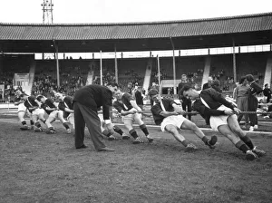 LFB firefighters in tug of war, White City Stadium LFB firefighters in tug of war, White City Stadium