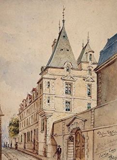 <b class=qtipBold><figcaption>LHotel de Colombey, Caen</figcaption></b><br>L'Hotel de Colombey, Caen (1891). Phillips, James J. 1843-1936. Date: 1891<br><em>© National Museums NI / MARY EVANS</em> LHotel de Colombey, Caen