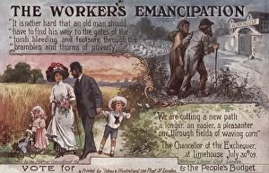 Sun Lit Gallery: Liberal Election Campaign Card, 1909