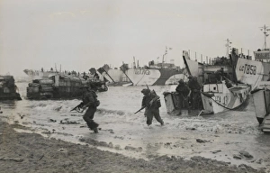 Liberation of Europe: Commandos Pour Into Beachheads Liberation of Europe: Commandos Pour Into Beachheads