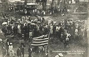 Liberia, Procession for the inauguration of the President