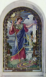 Places Gallery: Library of Congress - The Mosaic Minerva - Minerva of Peace