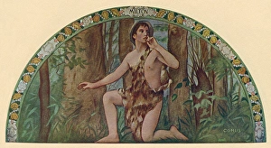 Library of Congress Mural - Miltons Comus Library of Congress Mural - Miltons Comus