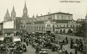 Liepaja, Latvia - Peters Market (Petera Tirgus) Liepaja, Latvia - Peters Market (Petera Tirgus)