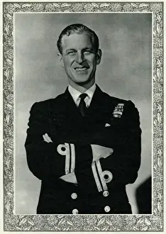 Royalty Prints: 1947 Announcement of Prince Philip's Engagement Print