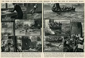 Life saving guide for seamen by G. H. Davis