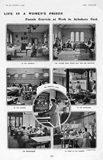 Images Dated 14th December 2016: Life in a Womens Prison, 1903