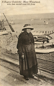 The lifesaving Mermaid of Bognor Regis, Mary Wheatland The lifesaving Mermaid of Bognor Regis, Mary Wheatland