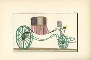 Light carriage called a diligence or voiture-coupe Light carriage called a diligence or voiture-coupe