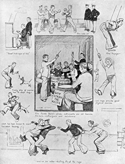 Lighter side of Life on an Armed Liner, WW1 by Arthur Watts Lighter side of Life on an Armed Liner, WW1 by Arthur Watts