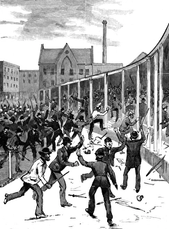 Lillie Bridge Sports Ground Riot, London Lillie Bridge Sports Ground Riot, London