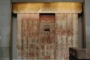 Limestones false door of Ptahshepses. Egypt Limestones false door of Ptahshepses. Egypt