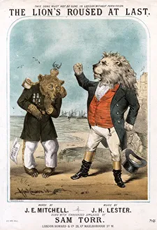 The Lion's Roused At Last by J E Mitchell and J H Lester The Lion's Roused At Last by J E Mitchell and J H Lester