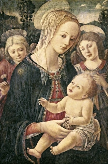 Lippi, Fra Filippino (1406-1469). Virgin and Lippi, Fra Filippino (1406-1469). Virgin and