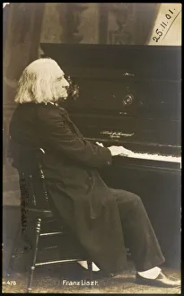 LISZT (1811-1886) PHOTO