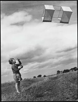 Kites Gallery: Little Boy with a Kite