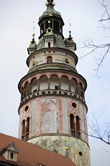 Little Castle Tower. Cesky Krumlov. Czech Republic Little Castle Tower. Cesky Krumlov. Czech Republic