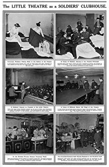 The Little Theatre as a soldiers clubhouse, WW1 The Little Theatre as a soldiers clubhouse, WW1
