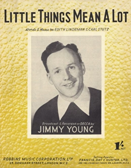 Little things mean a lot - Music Sheet Cover Little things mean a lot - Music Sheet Cover