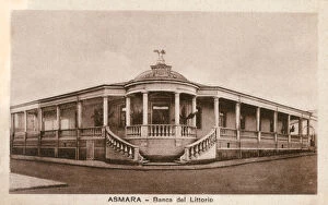 Littoria Bank in Asmara, Eritrea