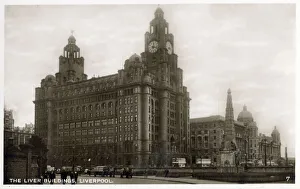 The Liver Building, Pier Head, Liverpool, Merseyside The Liver Building, Pier Head, Liverpool, Merseyside