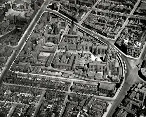 Liverpool Brownlow Hill Aerial View Print c. 1930