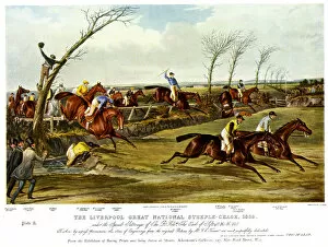 1830s Collection: Liverpool Grand National Steeplechase