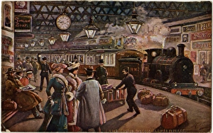 LNWR (London & North Western Railway Co.) - Euston Station LNWR (London & North Western Railway Co.) - Euston Station
