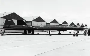 <b class=qtipBold><figcaption>Lockheed SR-71 Blackbird</figcaption></b><br>USAF Lockheed SR-71 Blackbird Date: 1960s<br><em>© aviation-images.com / Mary Evans Picture Library</em> Lockheed SR-71 Blackbird