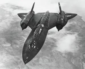 <b class=qtipBold><figcaption>Lockheed SR-71 Blackbird</figcaption></b><br>USAF Lockheed SR-71 Blackbird Date: 1960s<br><em>© aviation-images.com / Mary Evans Picture Library</em> Lockheed SR-71 Blackbird