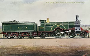 Locomotives Gallery: Locomotive no 1007 4-2-2