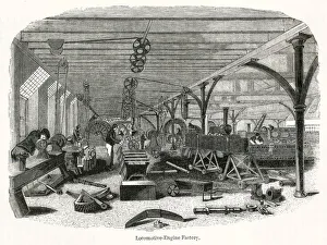 Locomotive engine factory, Newcastle-upon-Tyne Locomotive engine factory, Newcastle-upon-Tyne