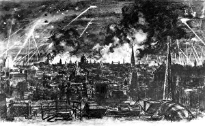 London during the Blitz'; Second World War, 1940 London during the Blitz'; Second World War, 1940