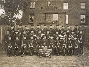 London Fire Brigade band, group photo London Fire Brigade band, group photo