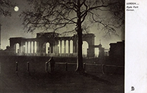 London - Hyde Park Corner by moonlight London - Hyde Park Corner by moonlight