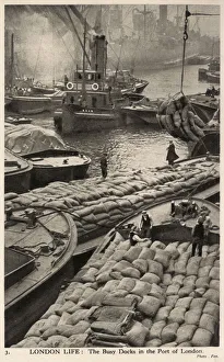 Produce Gallery: London Life - The Busy Docks of the Port of London