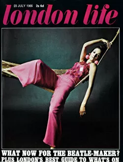 Reclining Gallery: London Life front cover, 23 July 1966