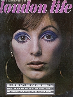 London Life front cover featuring the model Ro London Life front cover featuring the model Ro