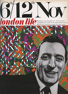 London Life magazine front cover 1965 Tony Bennett London Life magazine front cover 1965 Tony Bennett