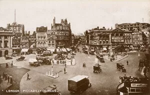 Soap Gallery: London - Piccadilly Circus in the 1920s