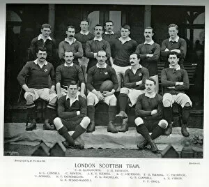 Football Gallery: London Scottish Rugby Team