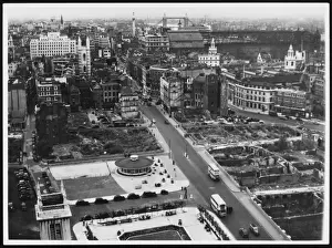 St Paul's Cathedral Print: Eastward View of London