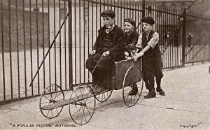 London Street Boys and their soapbox racer London Street Boys and their soapbox racer
