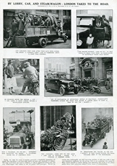 Commuters Gallery: London takes to the roads, General Strike 1926
